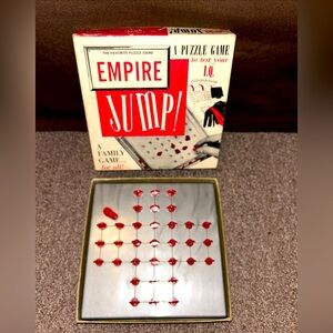 🛍️FOUR 4 THIRTY🛍️ Vintage Empire - Jump! A Puzzle Game To Test Your IQ 1954